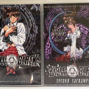 Bible Black & Bible Black Second Sacrament Anime DVD Set